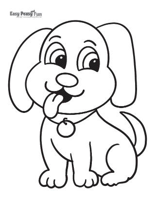 Dog coloring pages