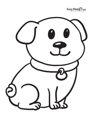 Dog coloring pages