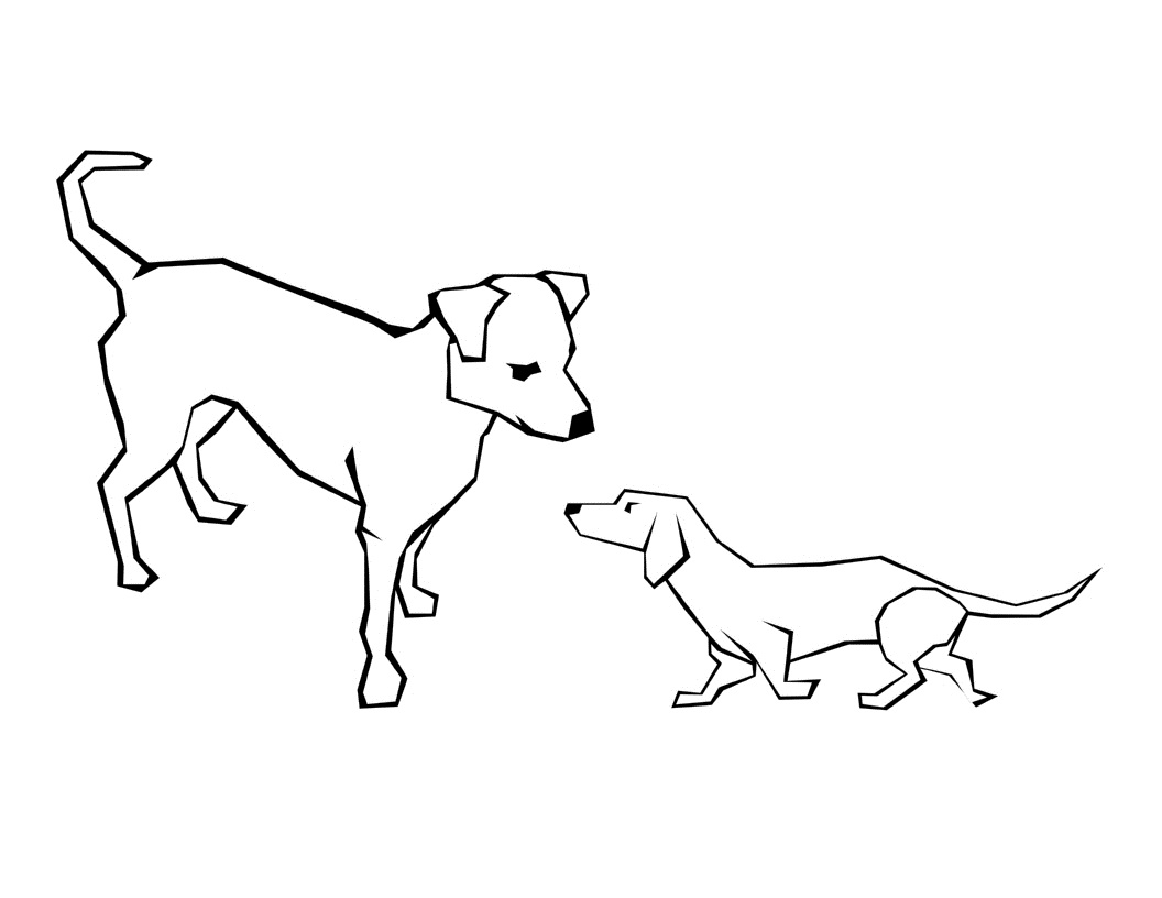 Free printable dog coloring pages for kids