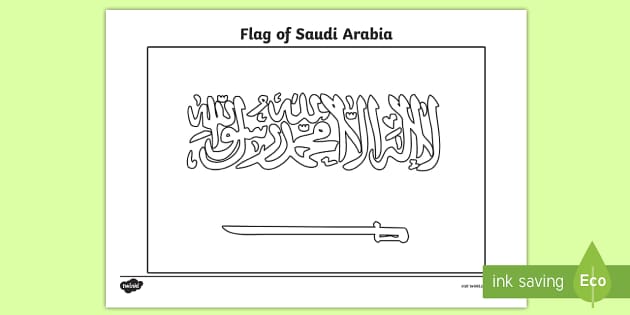 Egypt flag colouring sheet teacher made