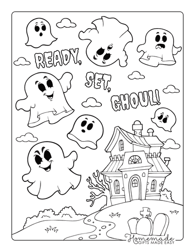 Free printable halloween coloring pages