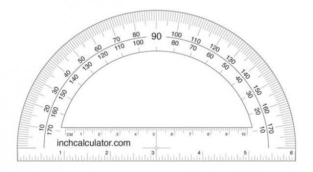 Printable protractor download