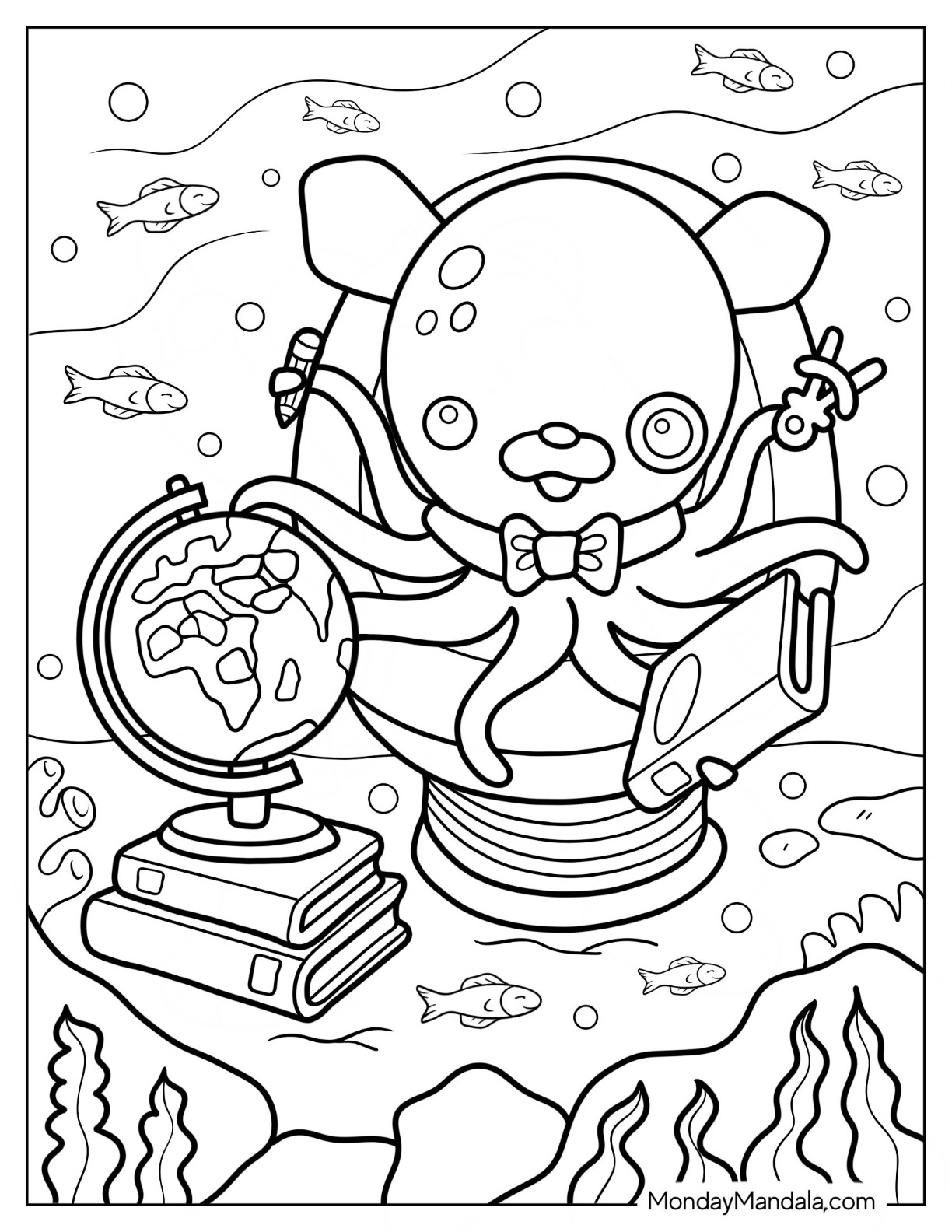 Octonauts coloring pages free pdf printables