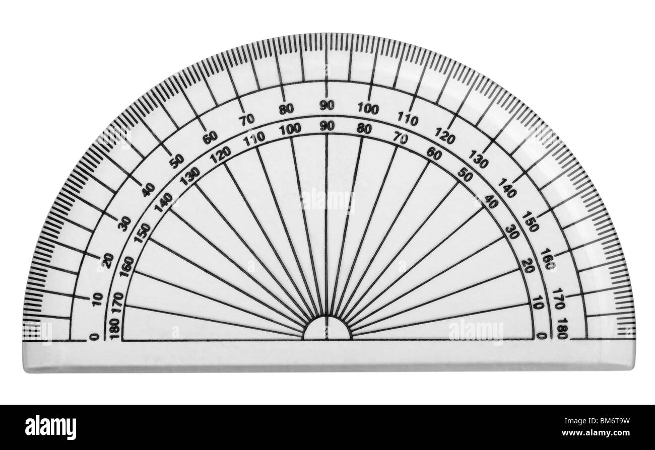 Protractor black and white stock photos images