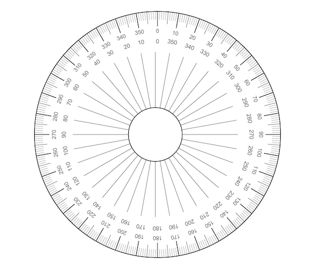 Protractor ruler images