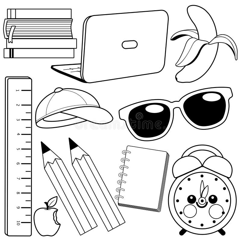 Ruler coloring page stock illustrations â ruler coloring page stock illustrations vectors clipart