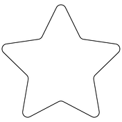 Star coloring pages free printable pictures