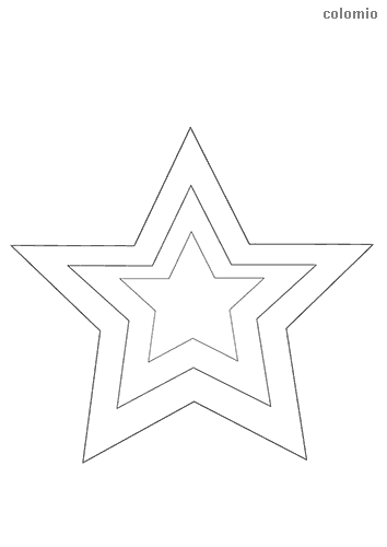 Stars coloring pages free printable star coloring sheets