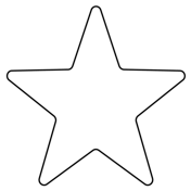 Star coloring pages free printable pictures