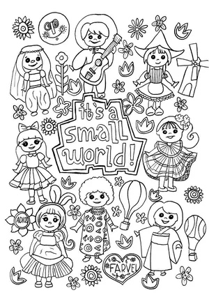 Disney world coloring pages