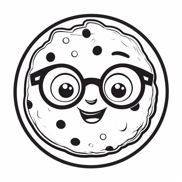 Page cookie coloring page images