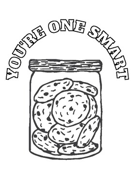 Smart cookie motivational coloring page by miss rices room tpt