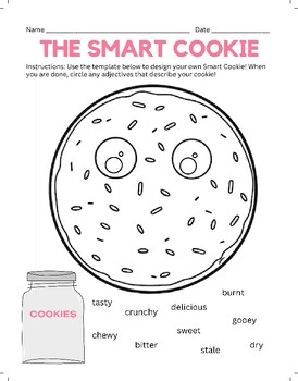 Smart cookie coloring tpt