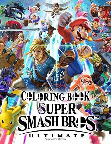 Super smash bros ultimate coloring book by david mizuno