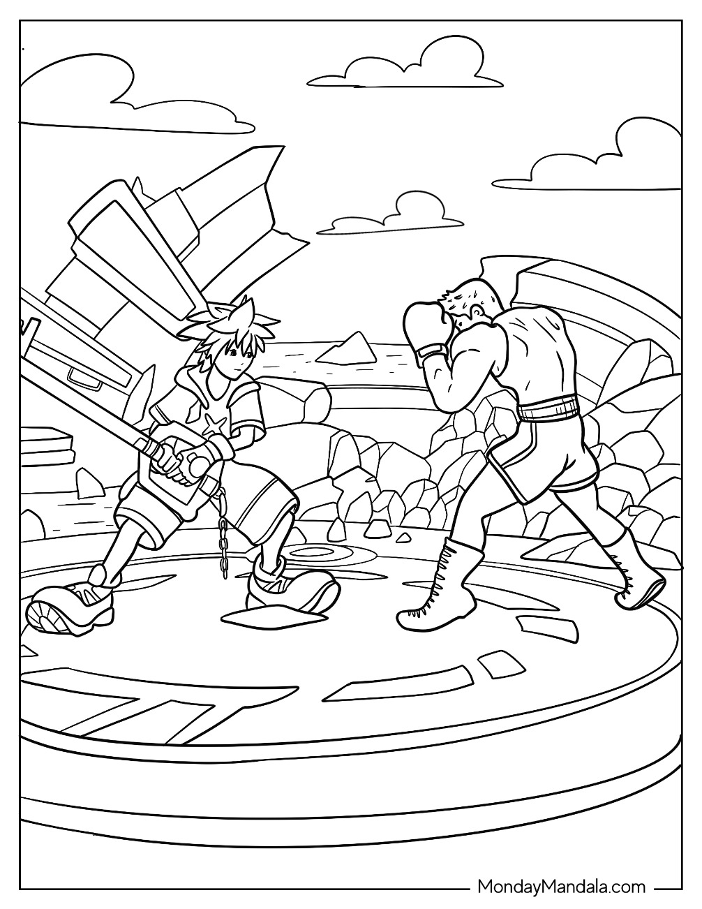 Super smash bros coloring pages free pdf printables