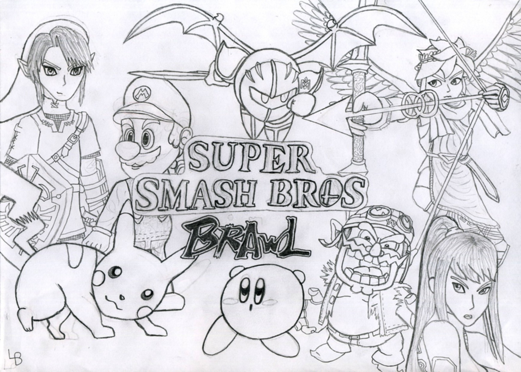 Super smash bros brawl by luifex on