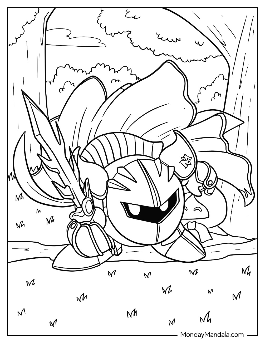 Super smash bros coloring pages free pdf printables