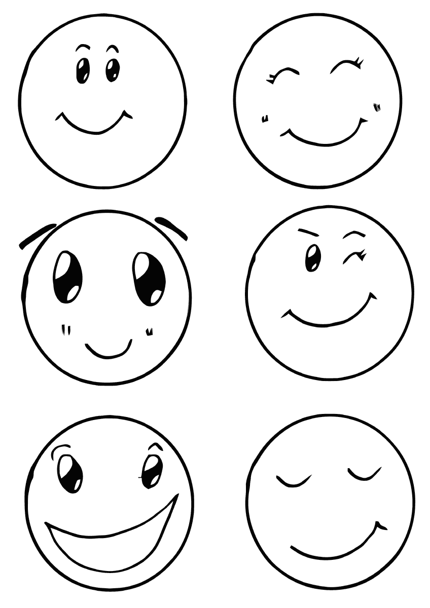 Coloring pages emoji faces coloring pages