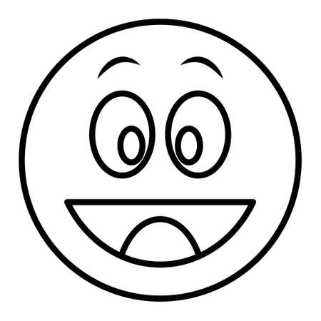 Smiley face coloring pages stock illustrations cliparts and royalty free smiley face coloring pages vectors