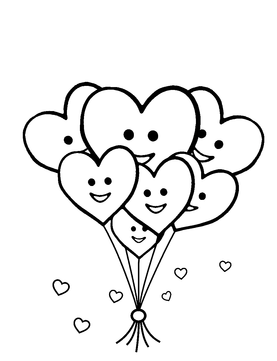 Valentines day coloring pages free printables