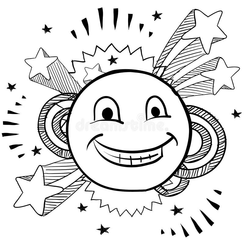 Smiley face drawing stock illustrations â smiley face drawing stock illustrations vectors clipart