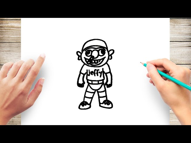 How to draw jeffy full body