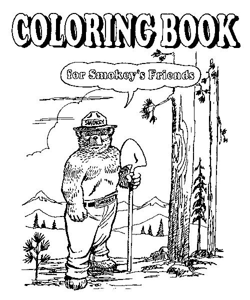 Coloring book for smokeys friends us forest service us department of agriculture free download borrow and streaming internet