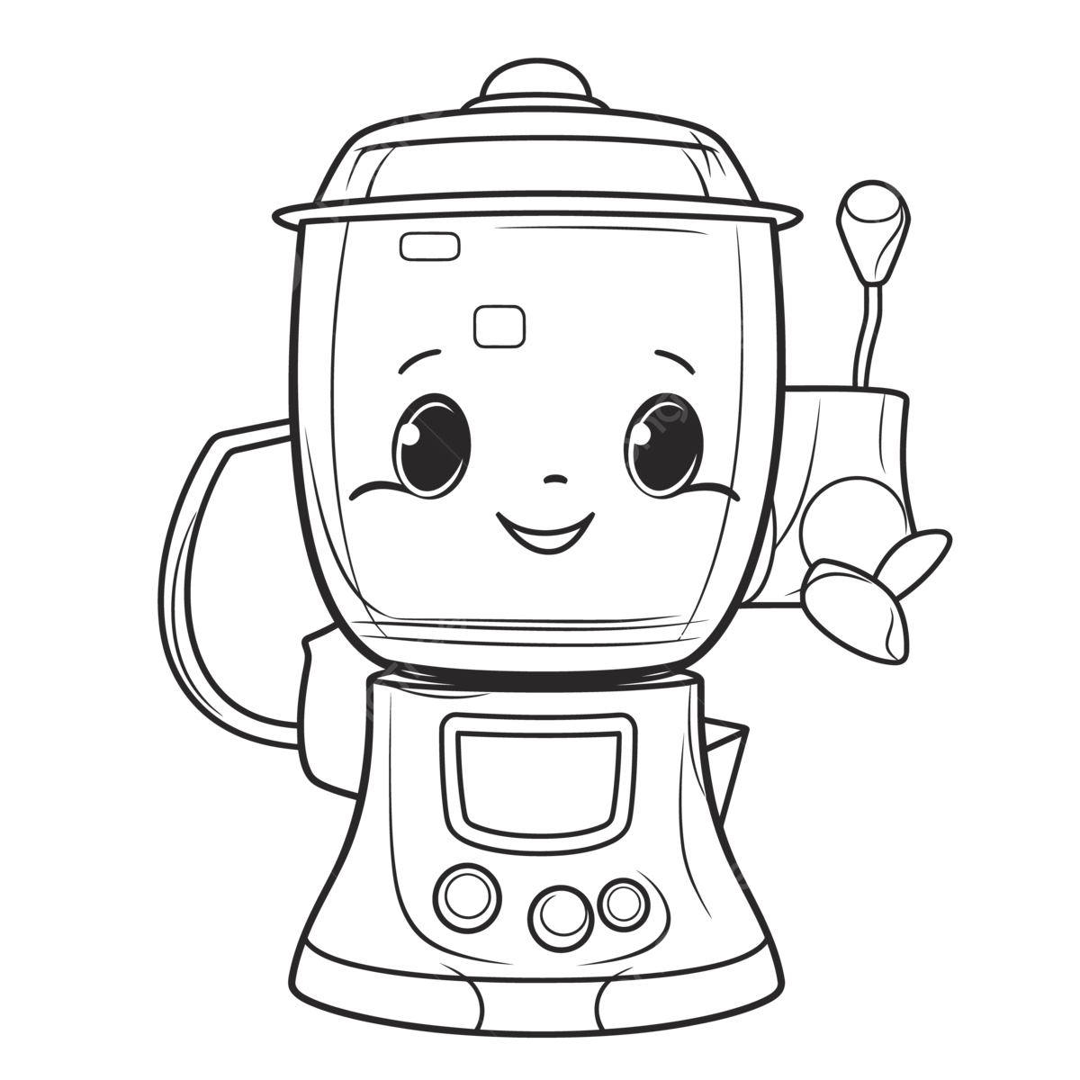 Cute smoothie maker coloring page outline sketch drawing vector wing drawing ring drawing color drawing png and vector with transparent background for free download
