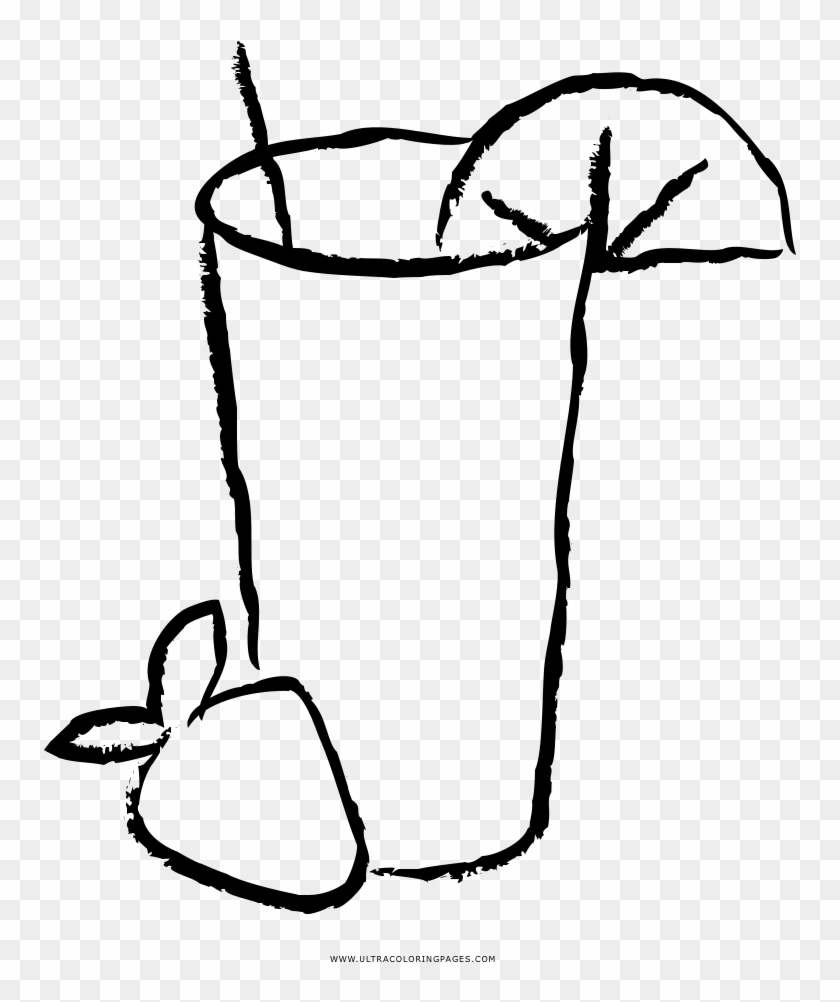 Smoothie coloring page