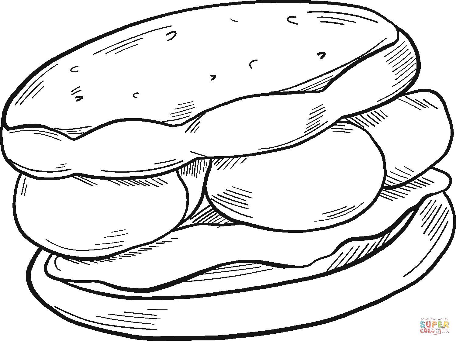 Smore coloring page free printable coloring pages