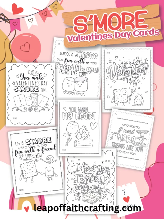 Free smore valentine printable versions