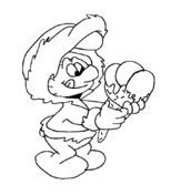 The smurfs coloring pages free coloring pages