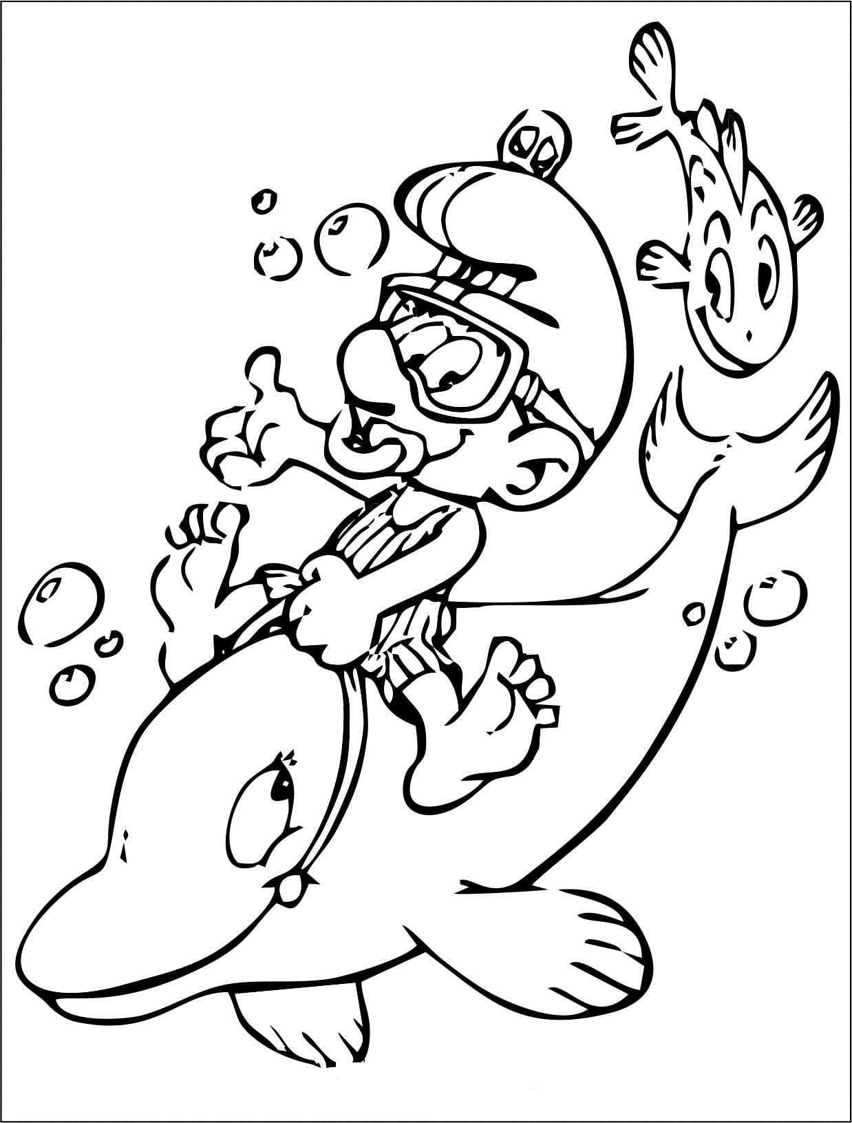 The smurfs outline coloring page