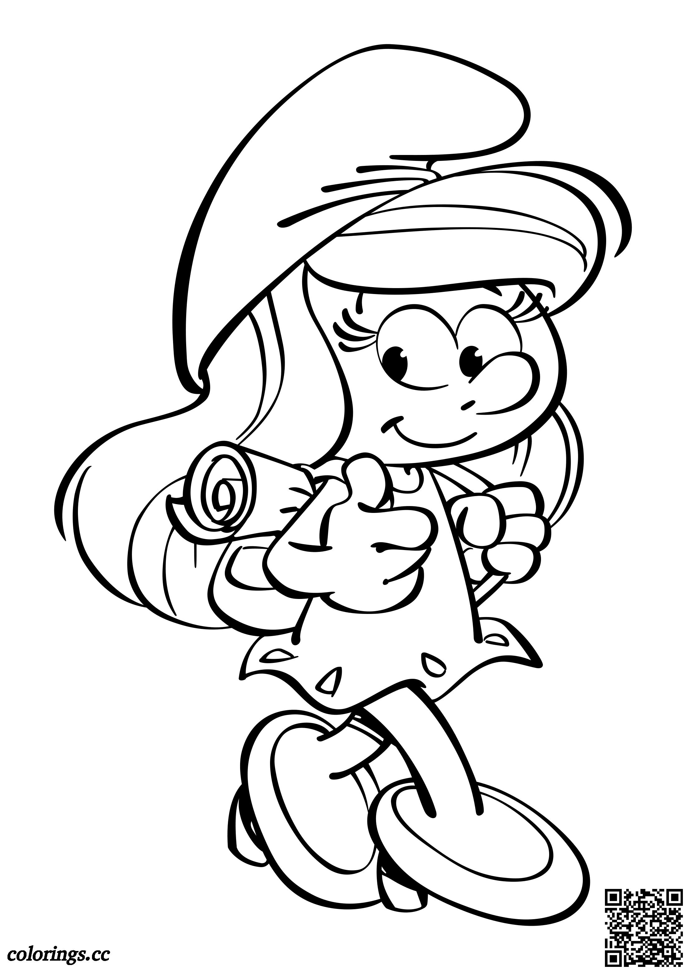 Smurfette coloring pages the smurfs the lost village coloring pages