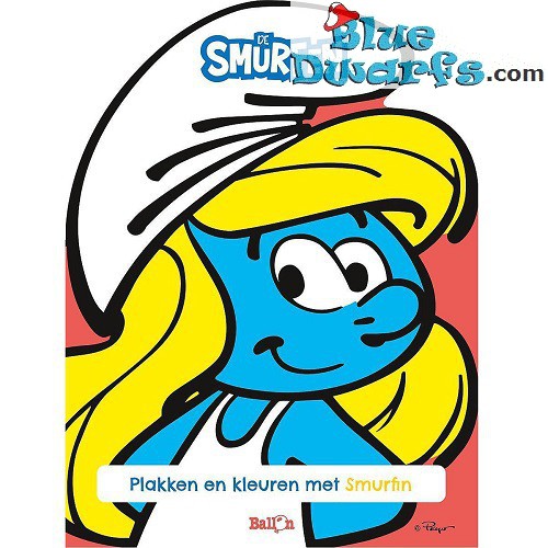 Smurfs coloring book