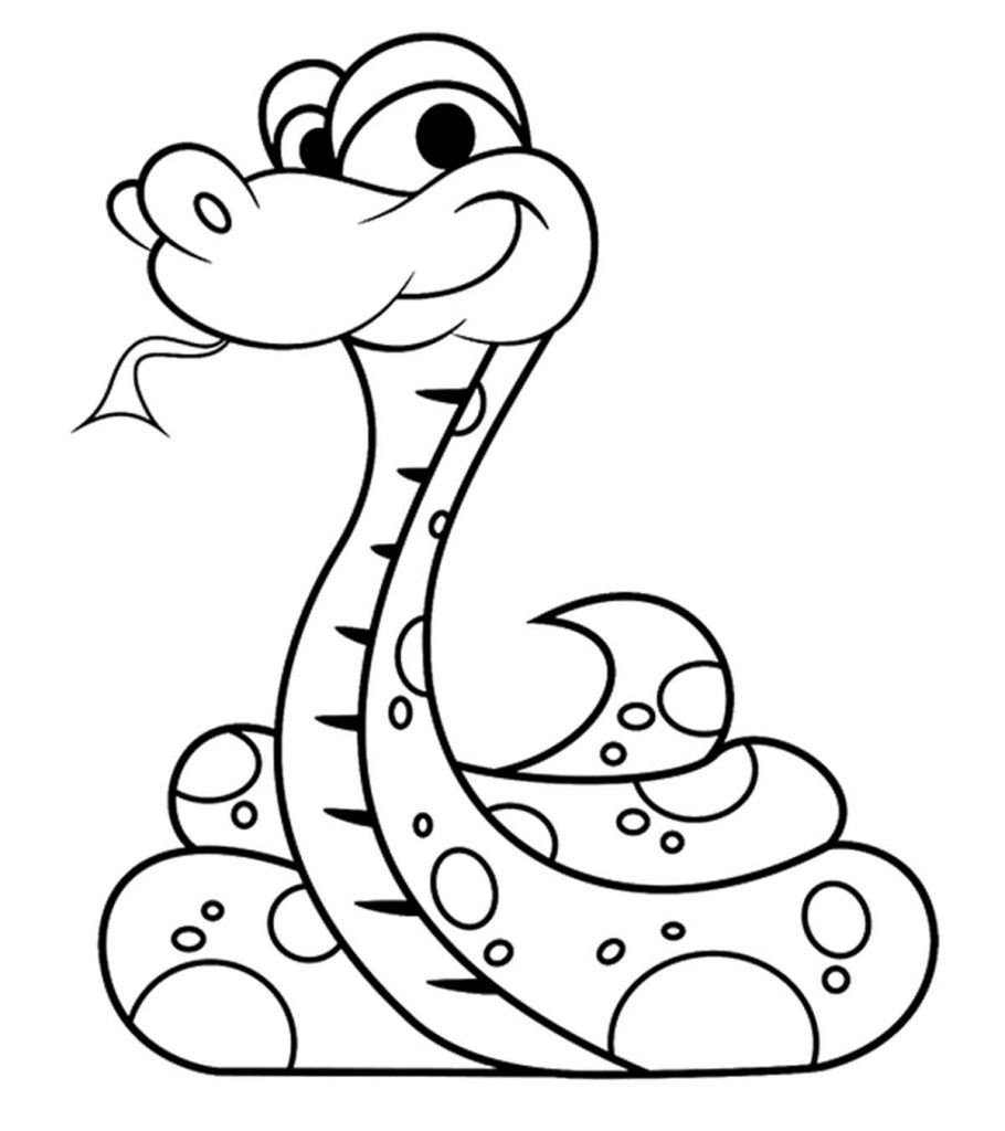 Top free printable snake coloring pages online