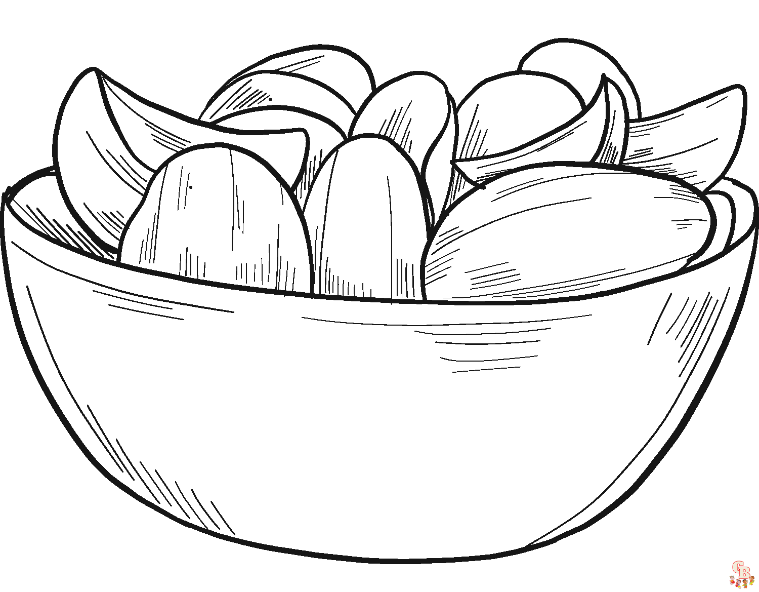 Printable snack coloring pages free for kids and adults