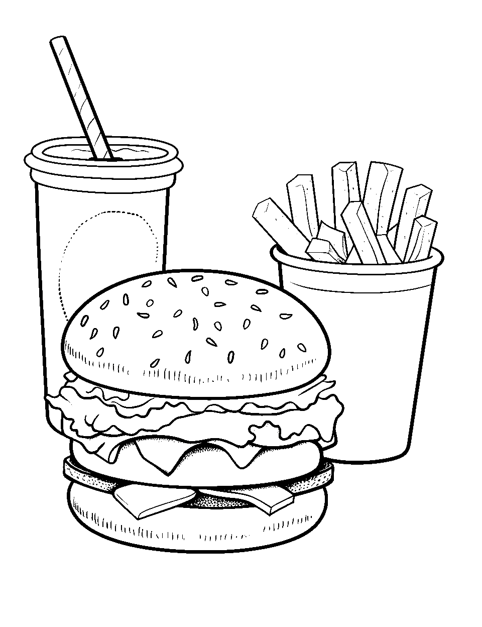 Food coloring pages free printable sheets