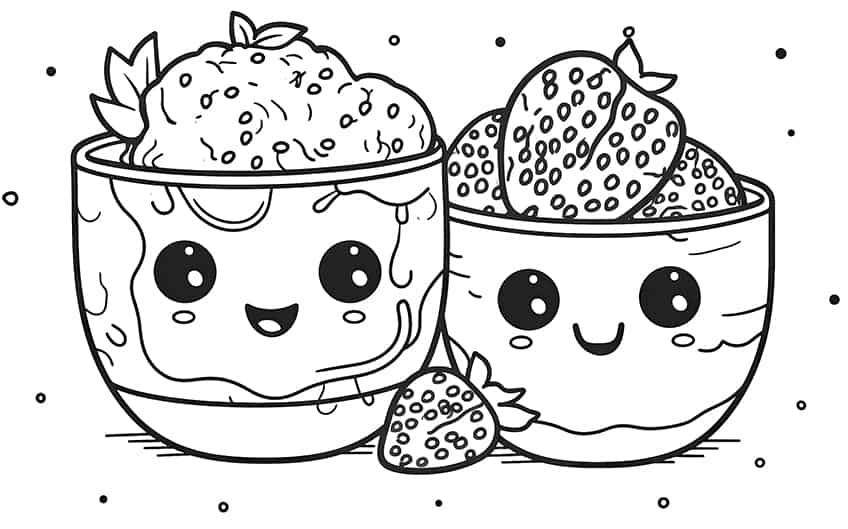 Food coloring pages