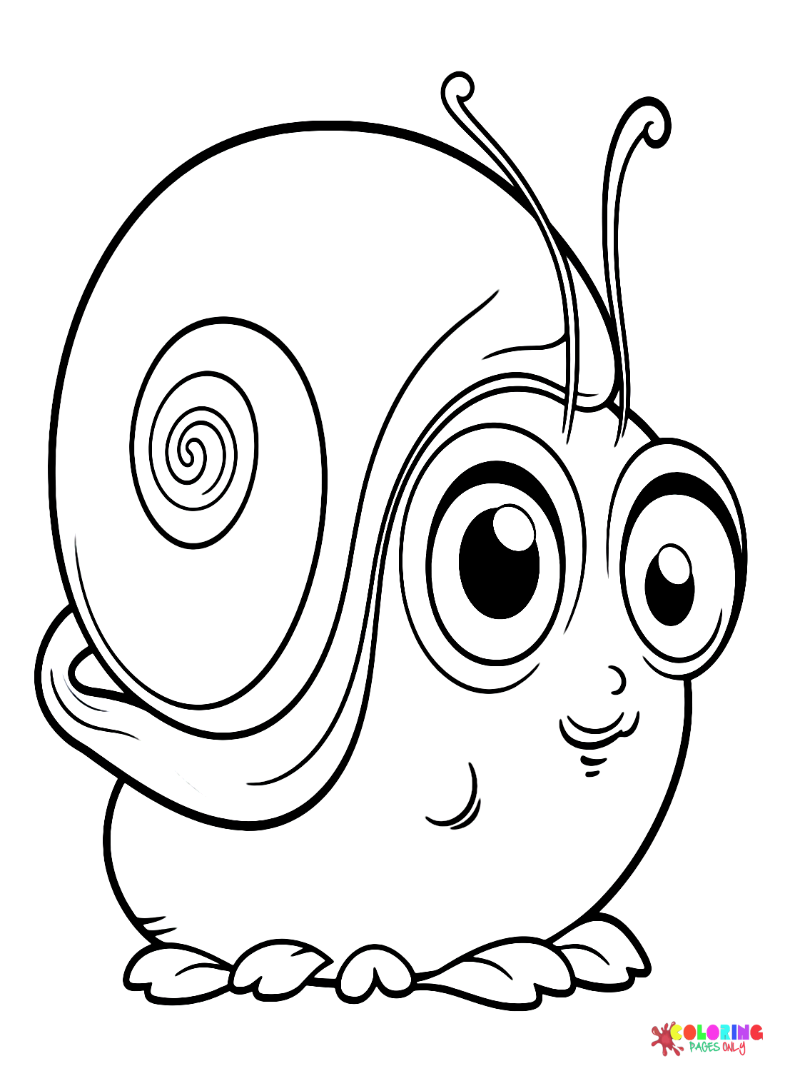 Sea snail coloring pages printable for free download