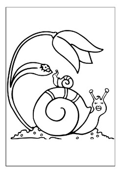 Discover the fascinating world of snails with our printable coloring pages p