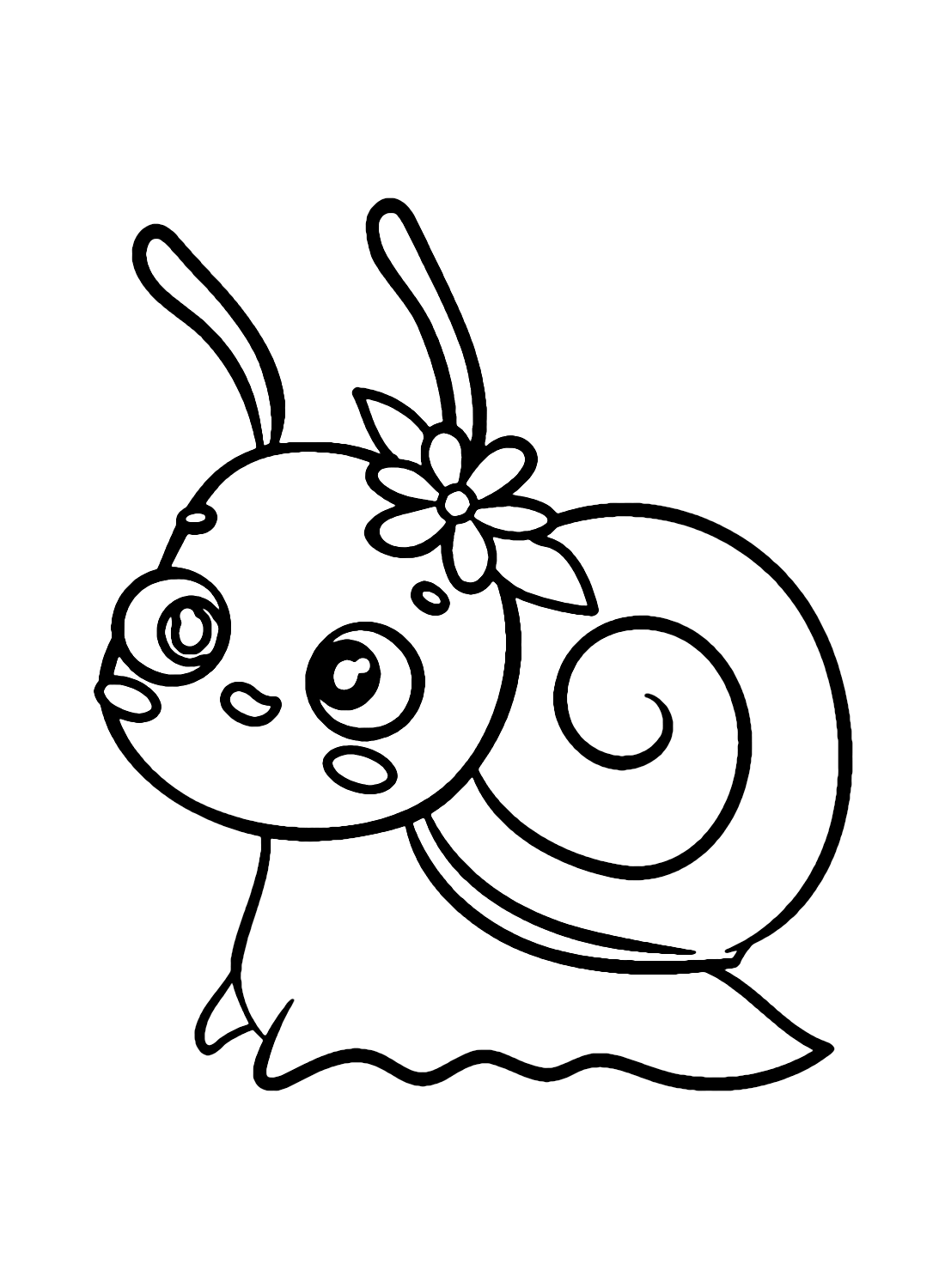 Snail coloring pages printable for free download