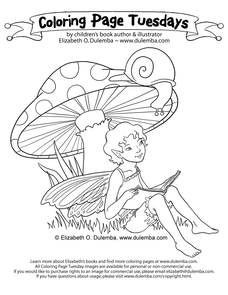 Coloring page tuesday