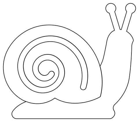 Snail coloring page free printable coloring pages