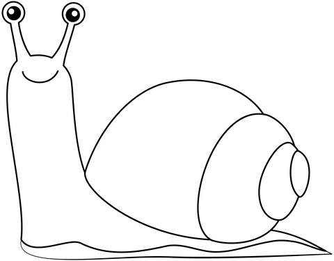 Snail coloring page free printable coloring pages