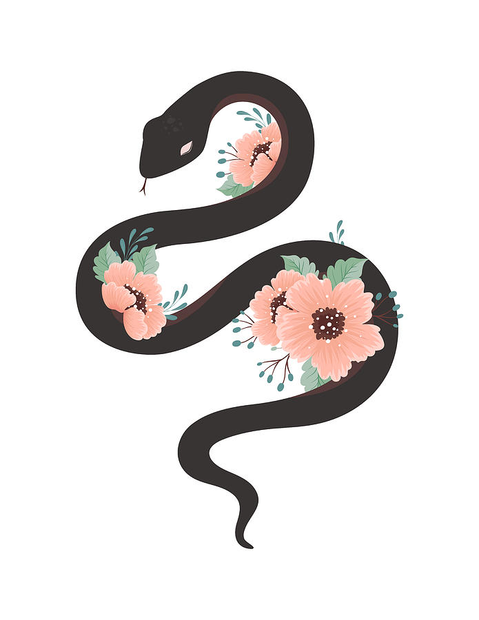 Download Free 100 + snake and flower drawing Wallpapers