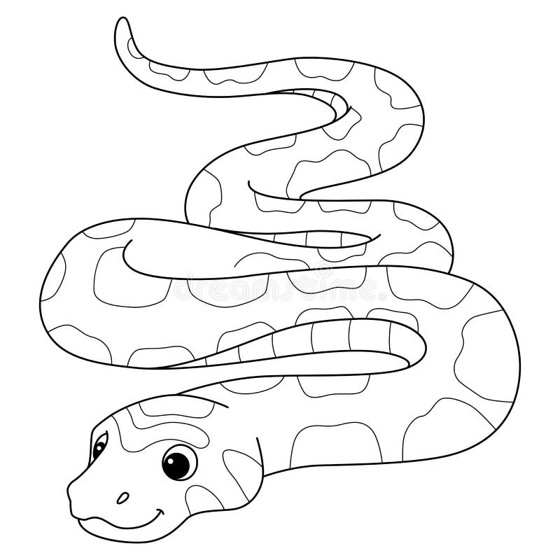 Snake colouring page stock illustrations â snake colouring page stock illustrations vectors clipart