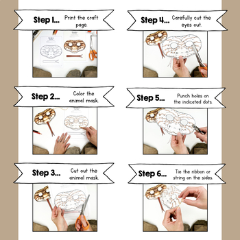 Snake paper mask printable craft template snakes by simply schoolgirl