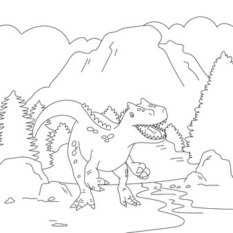 Page crocodile coloring page images