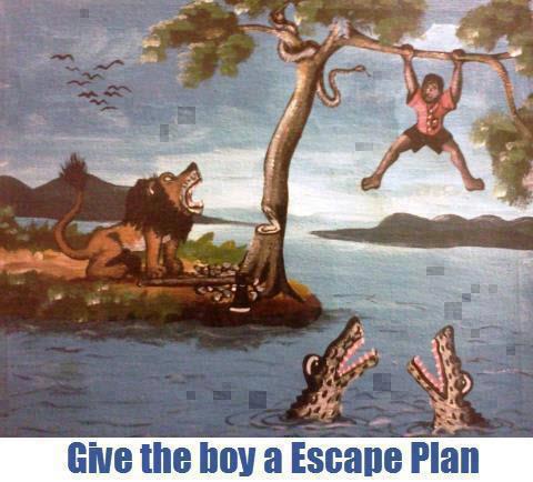 Give the boy an escape plan please tamil brahmins munity